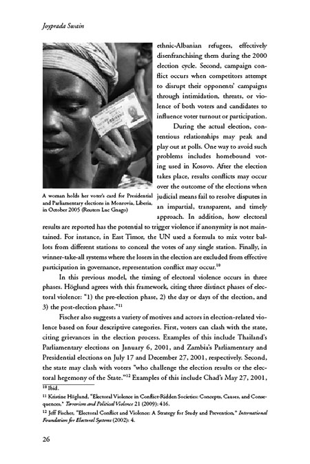 Preventing Electoral Violence in Africa