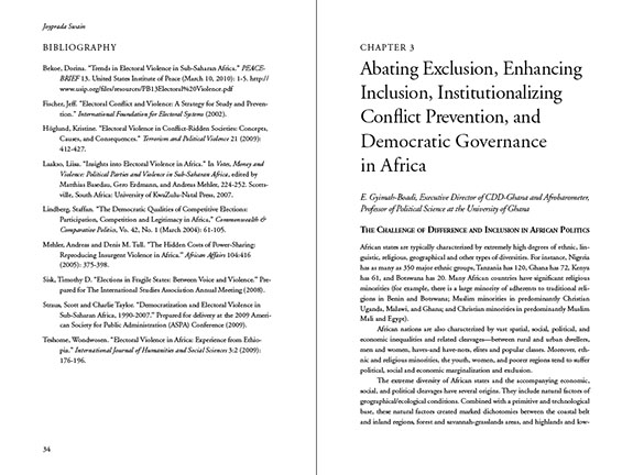 Preventing Electoral Violence in Africa